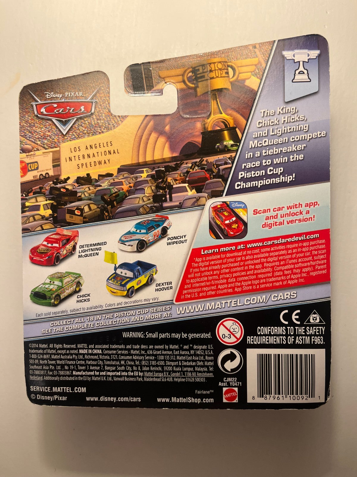 Voiture Cars Disney Pixar Mario Andretti