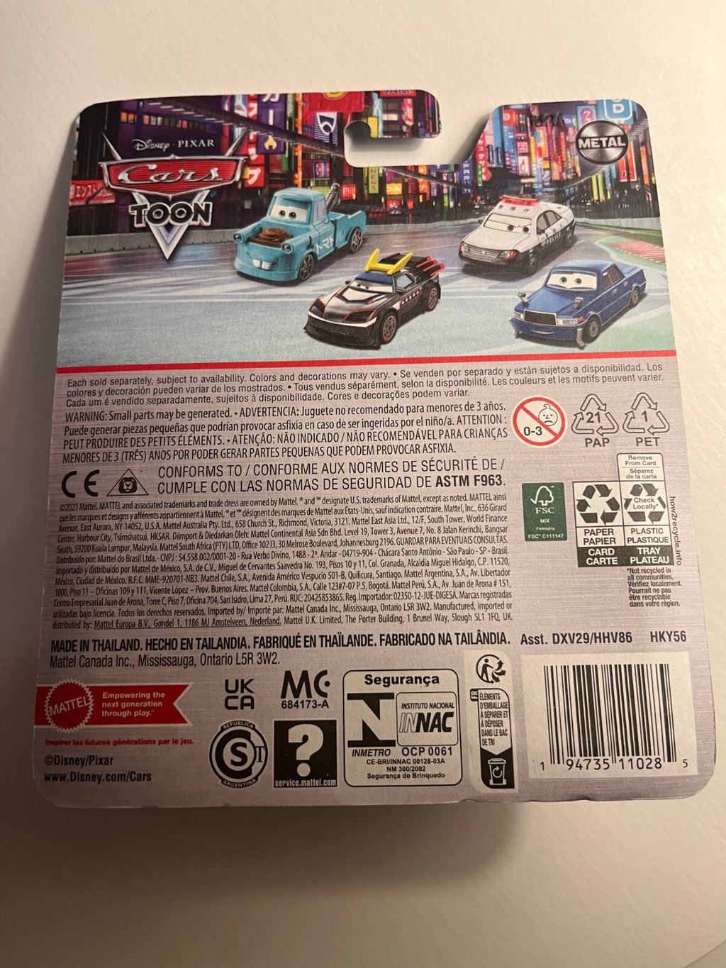 Voiture Cars Disney Pixar Kabuto