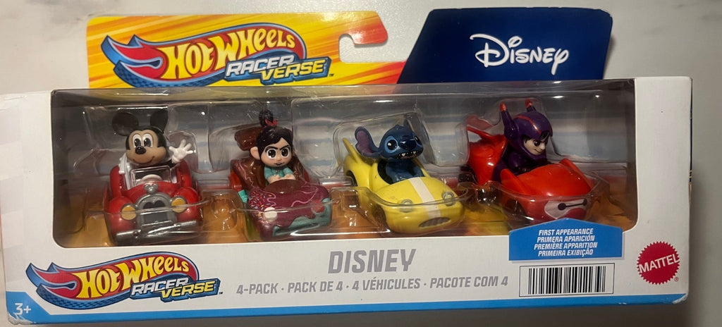 Coffret 4 voitures Hot Wheels Racer Verse (rare)