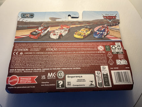 Coffret 2 Voitures Cars Disney Pixar Raoul Caroule + Miguel Camino GRC