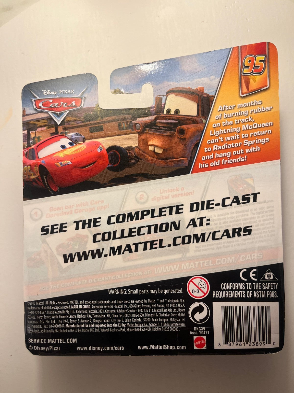 Voiture Cars Disney Pixar Otis