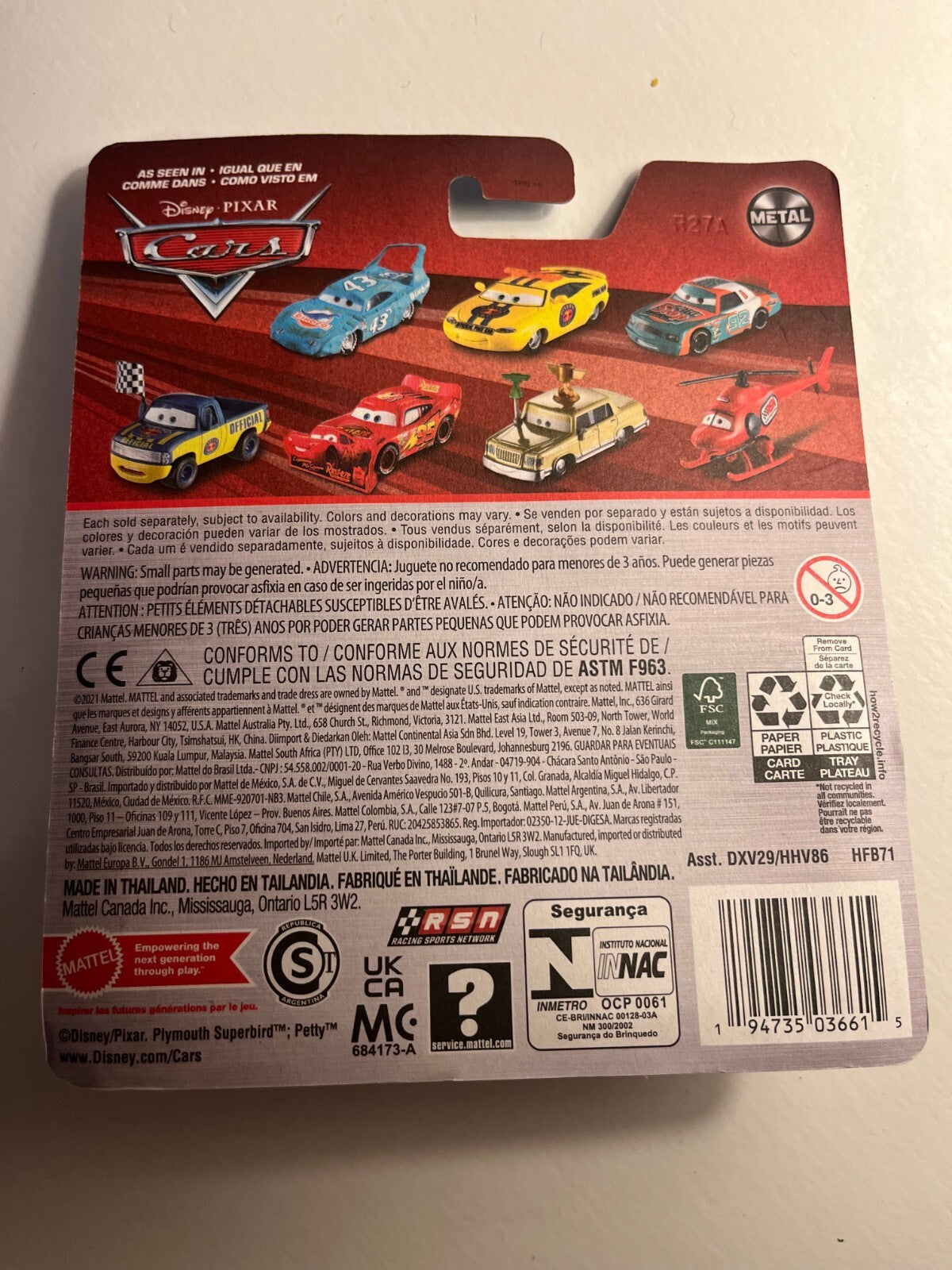 Voiture Cars Disney Pixar Bertha Butterswagon