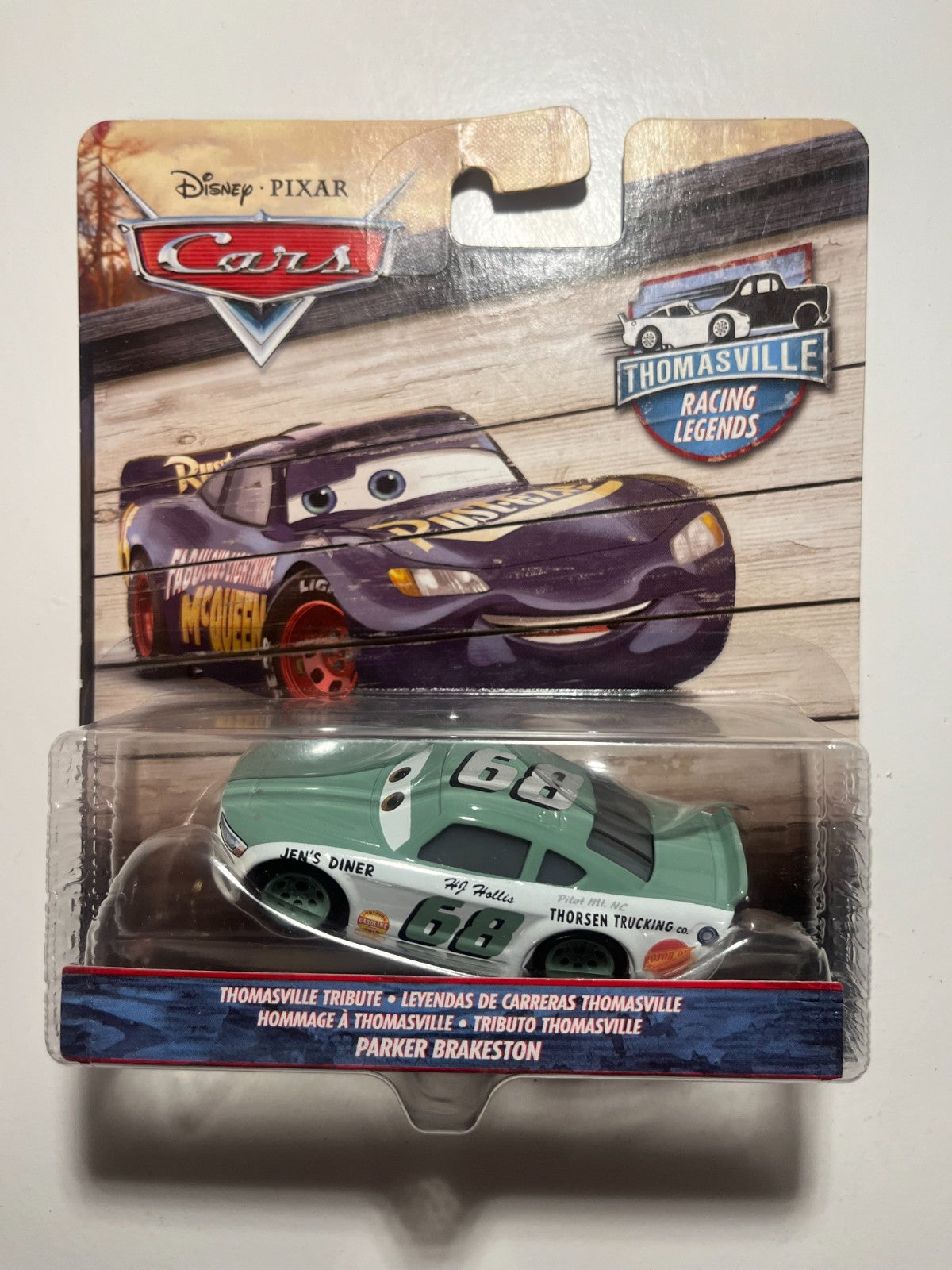 Voiture Cars Disney Pixar Parker Brakeston Thomasville (rare)