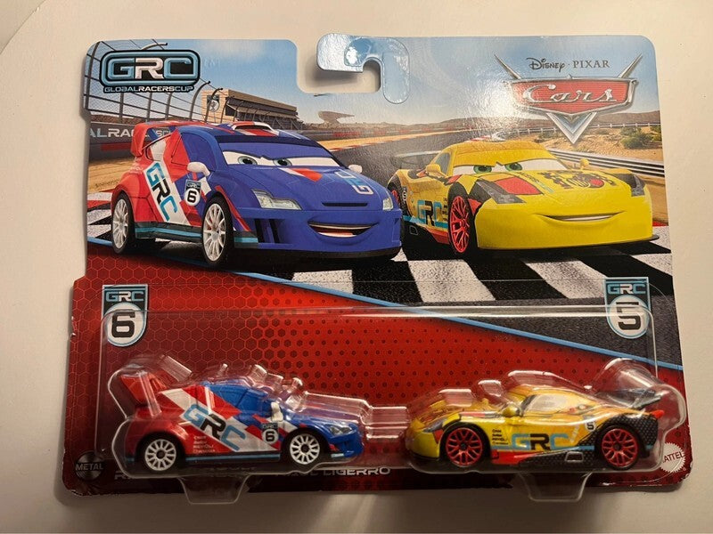 Coffret 2 voitures Cars Disney Pixar (rare)