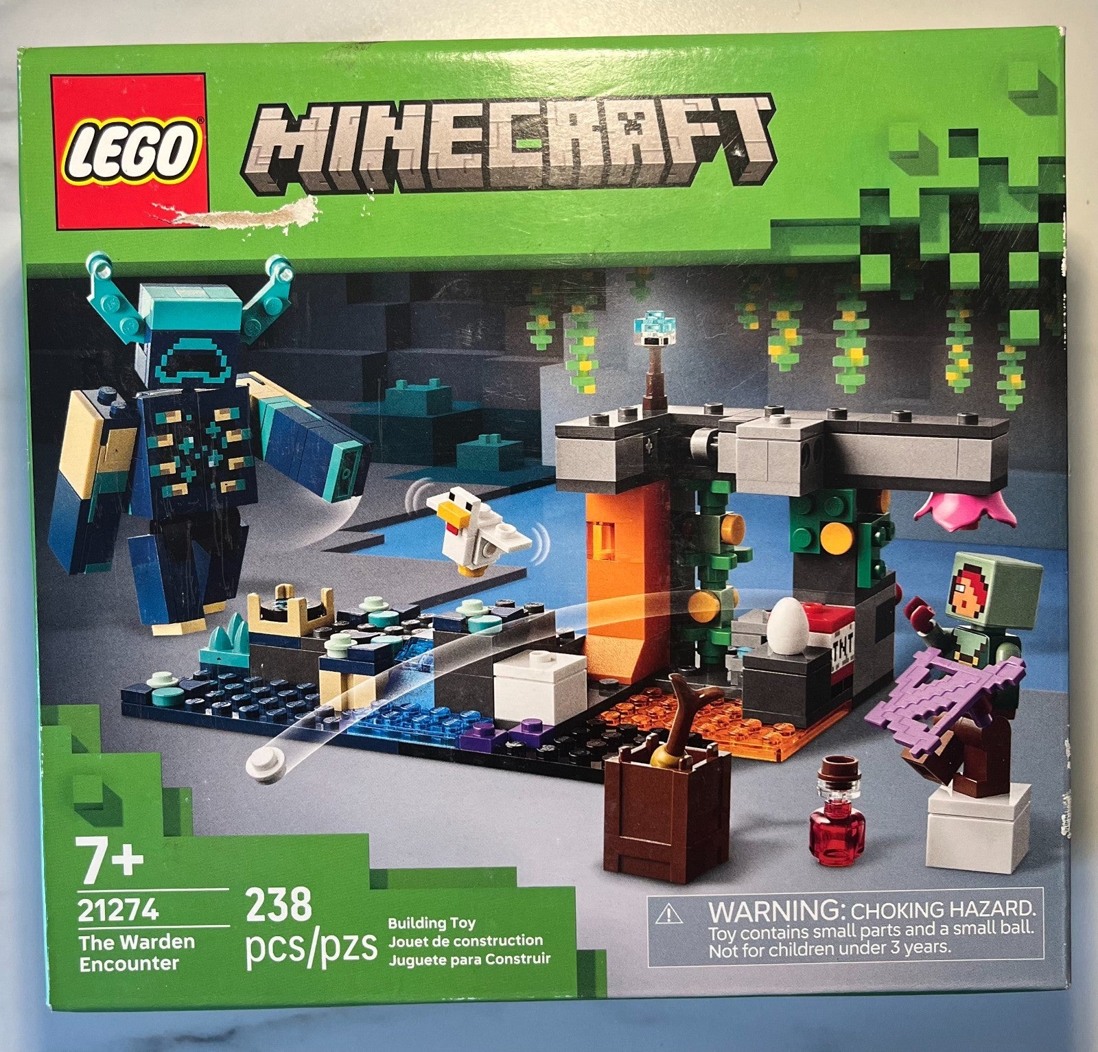 LEGO Minecraft 21274 The Warden Encounter neuf scellé