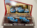 Coffret 2 Voitures Cars Disney Pixar Mia + Tia