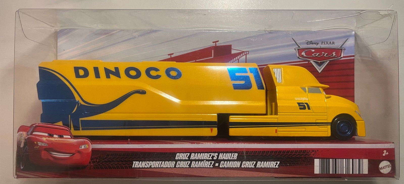 Camion de Cruz Ramirez Cars Disney Pixar (rare)