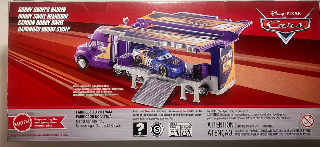 Camion de Bobby Swift Cars Disney Pixar Rare Octane Gain Neuf Sous Blister Import USA
