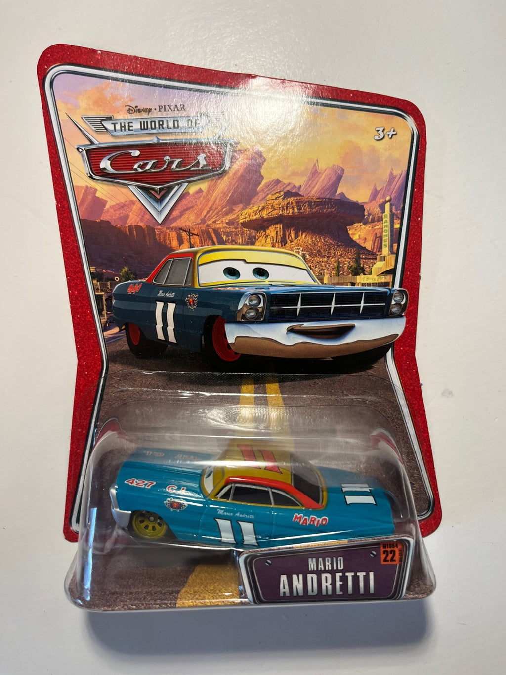 Voiture Cars Disney Pixar Mario Andretti