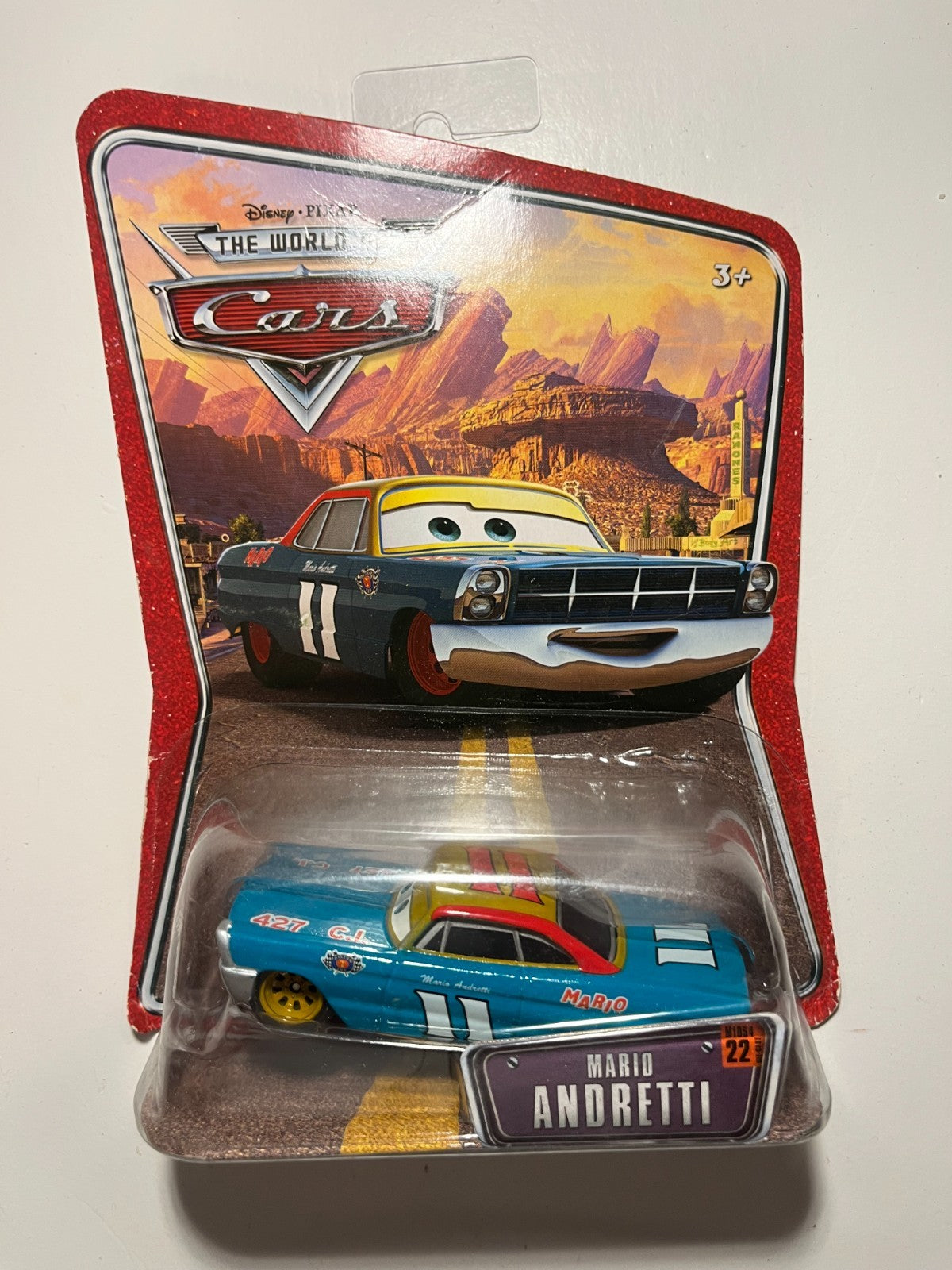 Voiture Cars Disney Pixar Mario Andretti