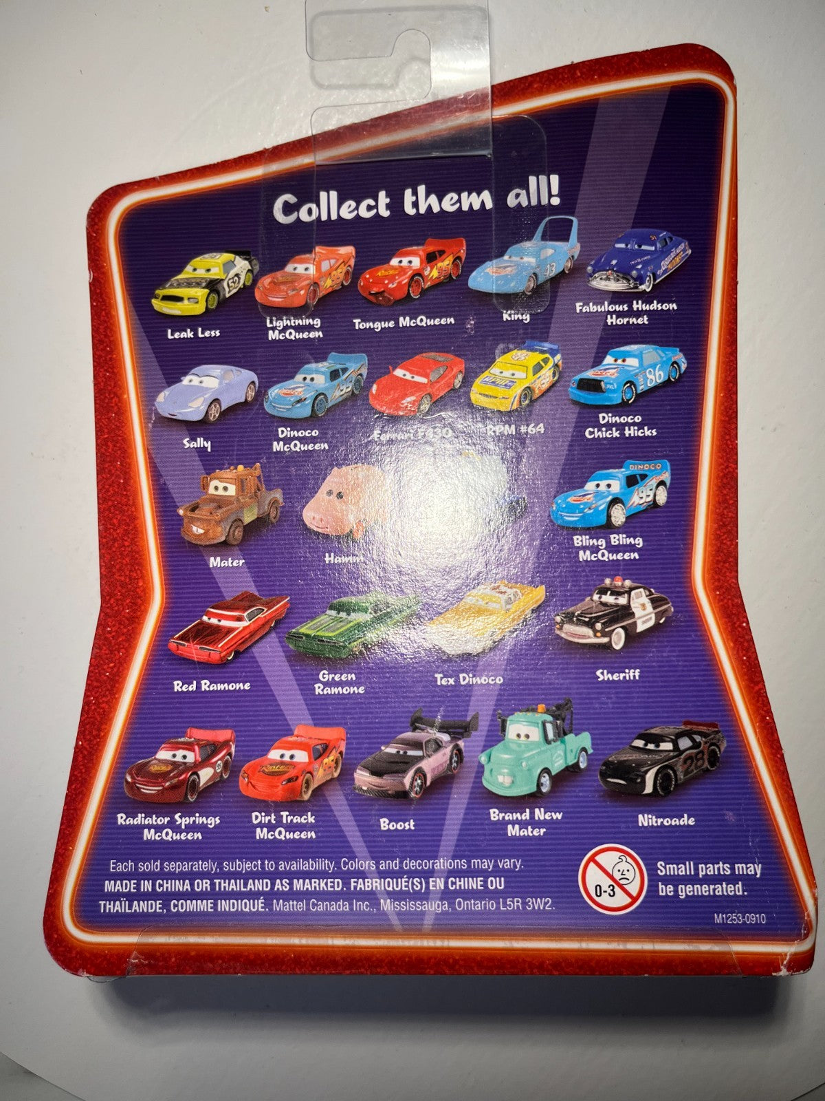 Voiture Cars Disney Pixar Sergent