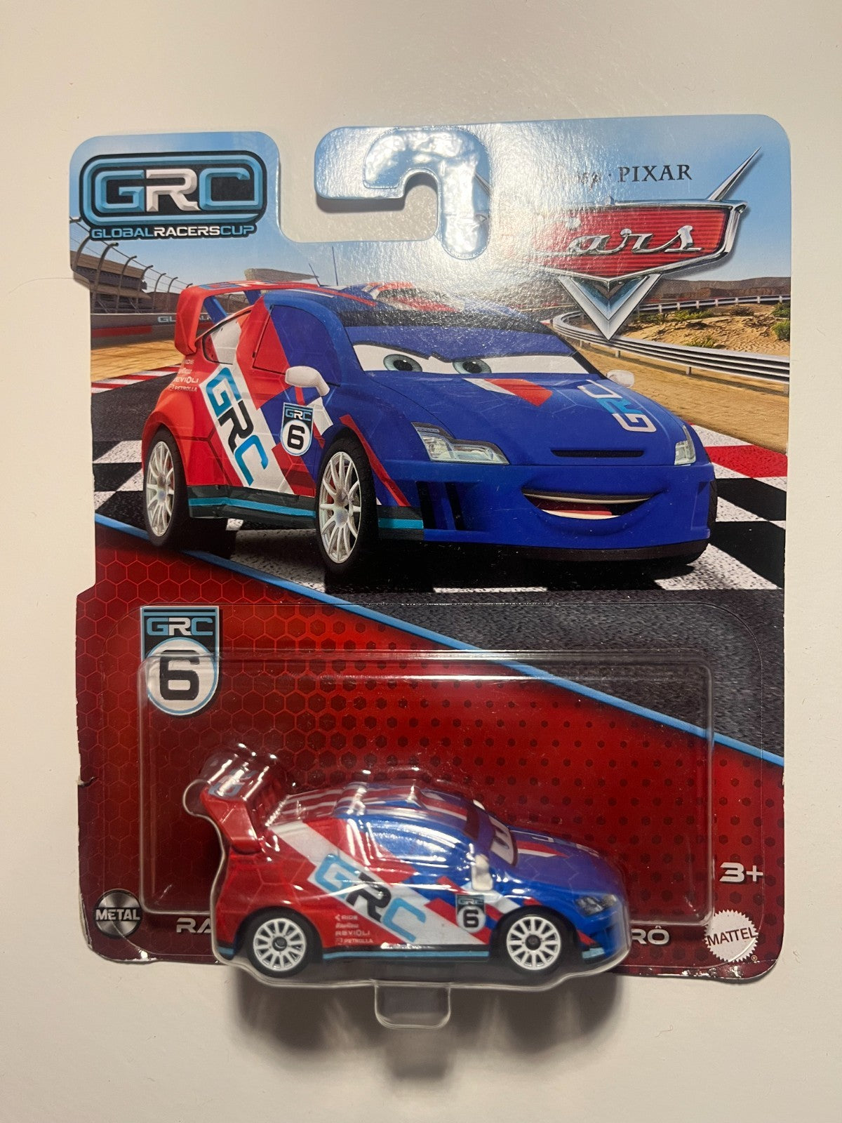 Voiture Cars Disney Pixar Raoul Caroule GRC