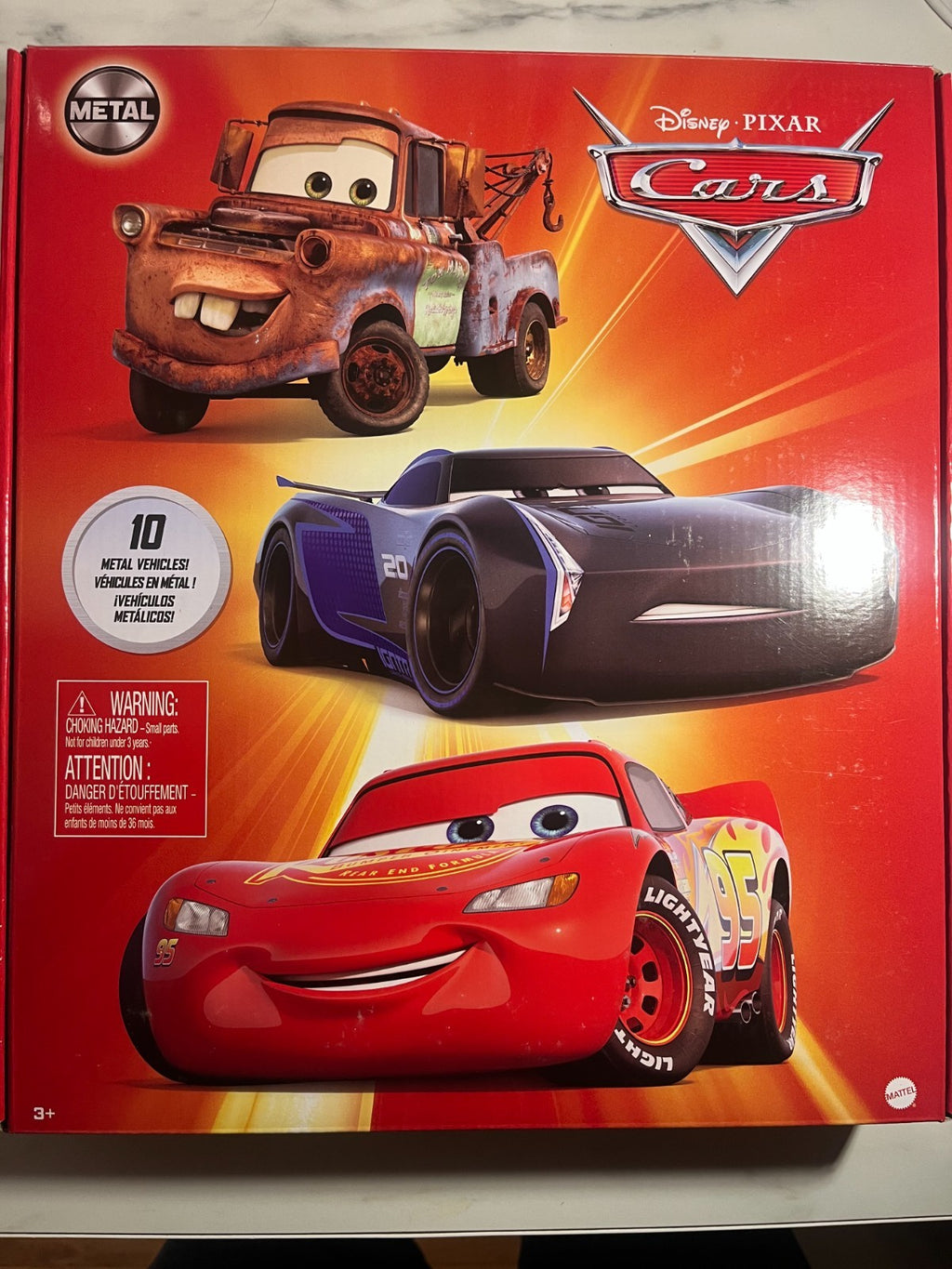 Coffret de 11 Voitures Cars Disney Pixar