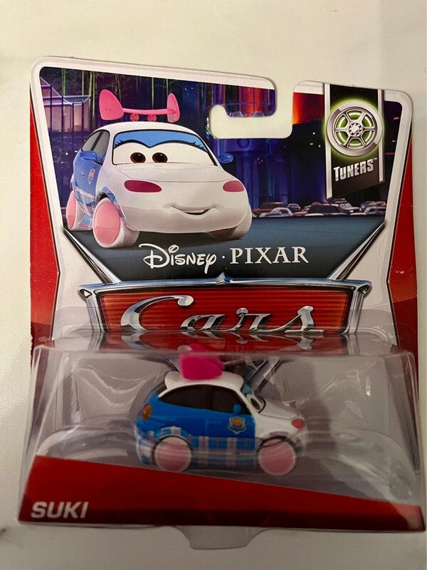 Lot de 2 voitures Cars Disney Pixar Suki et Chisaki