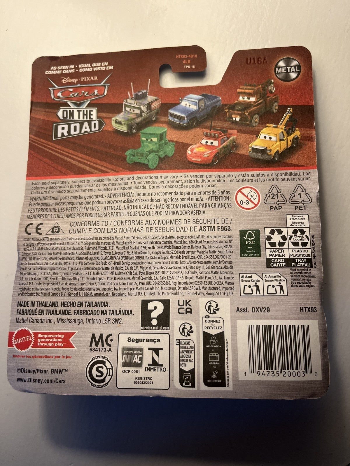 Voiture Cars Disney Pixar Jonathan Gearson