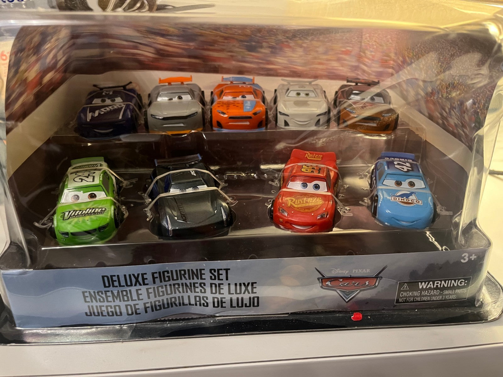 Coffret 9 Voitures Cars Disney Pixar Rare Import USA Neuf – Deluxe Figurine Set
