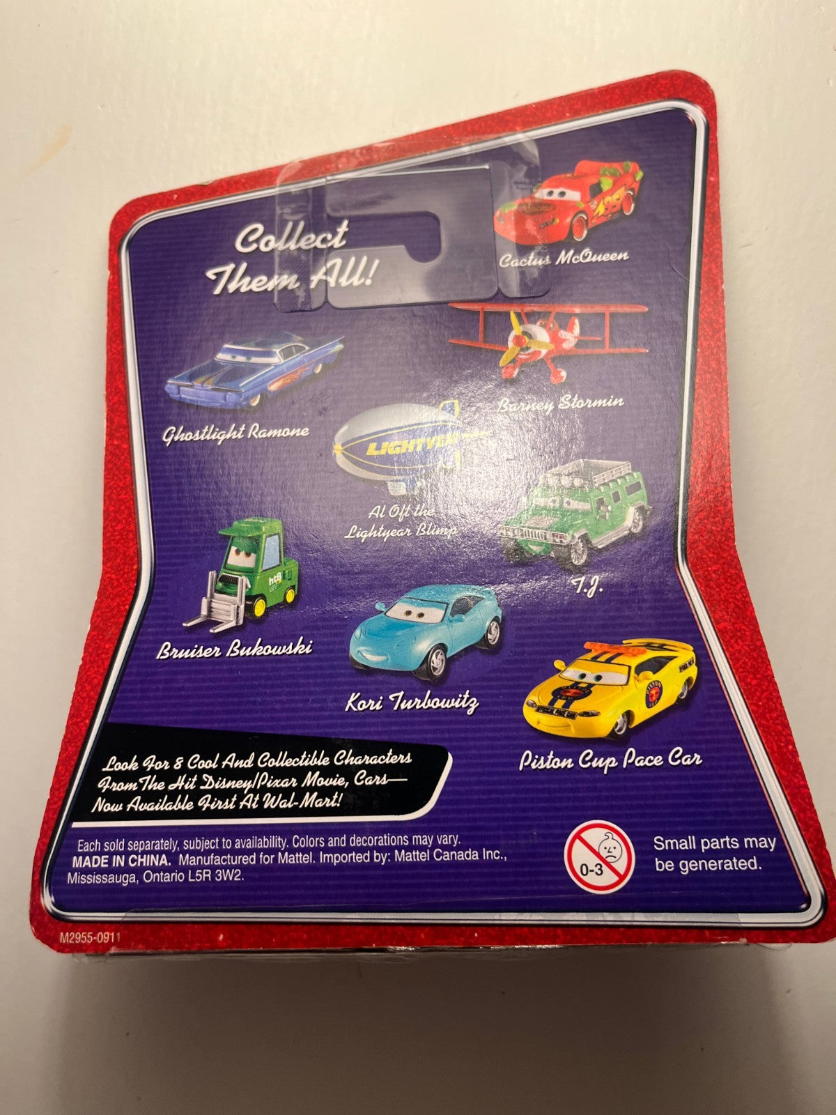 Voiture Cars Disney Pixar Bruiser Bukowski (rare)