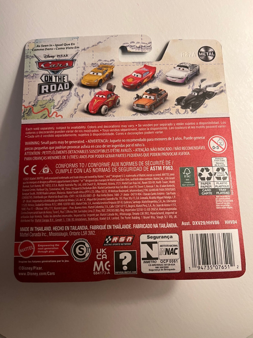 Voiture Cars Disney Pixar Kay Pillar Durey