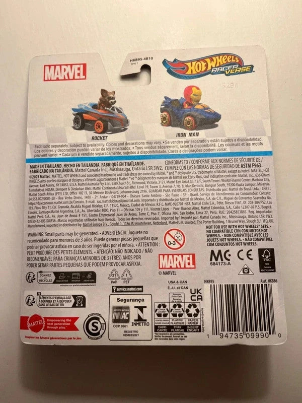 Voiture Hot Wheels Racer Verse - Iron Man