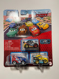 Coffret 3 voitures mini racers Cars Disney Pixar