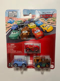 Coffret 3 voitures mini racers Cars Disney Pixar