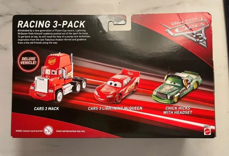 Coffret 3 voitures Disney Pixar Cars – édition rare collector