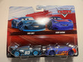 Coffret 2 Voitures Cars Disney Pixar Nick Shift + Barry DePedal