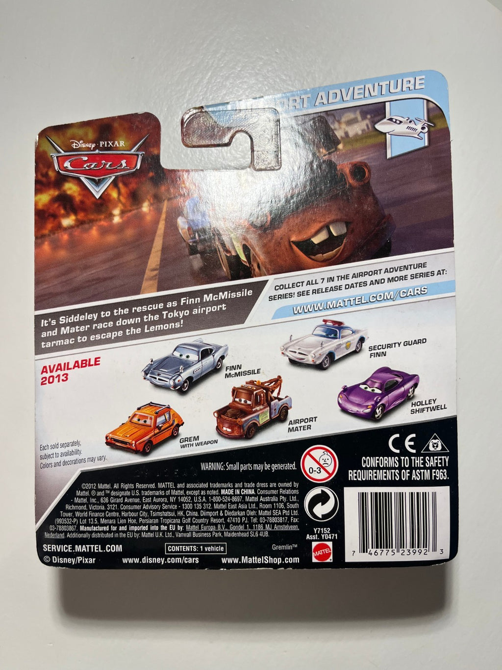 Grem with weapon – édition rare Disney Pixar Cars