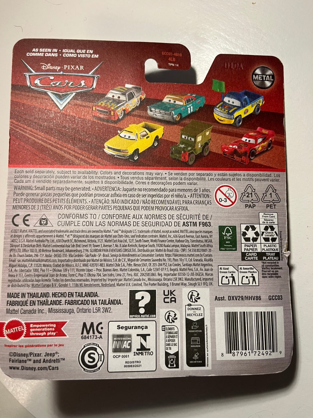Voiture Cars Disney Pixar Christina Wheeland