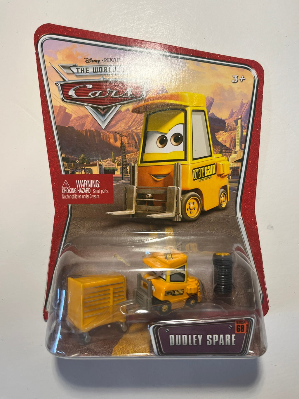 Voiture Cars Disney Pixar Dudley Spare Rare Neuve Sous Blister Import USA