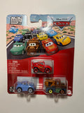 Coffret 3 Voitures mini racers Cars Disney Pixar