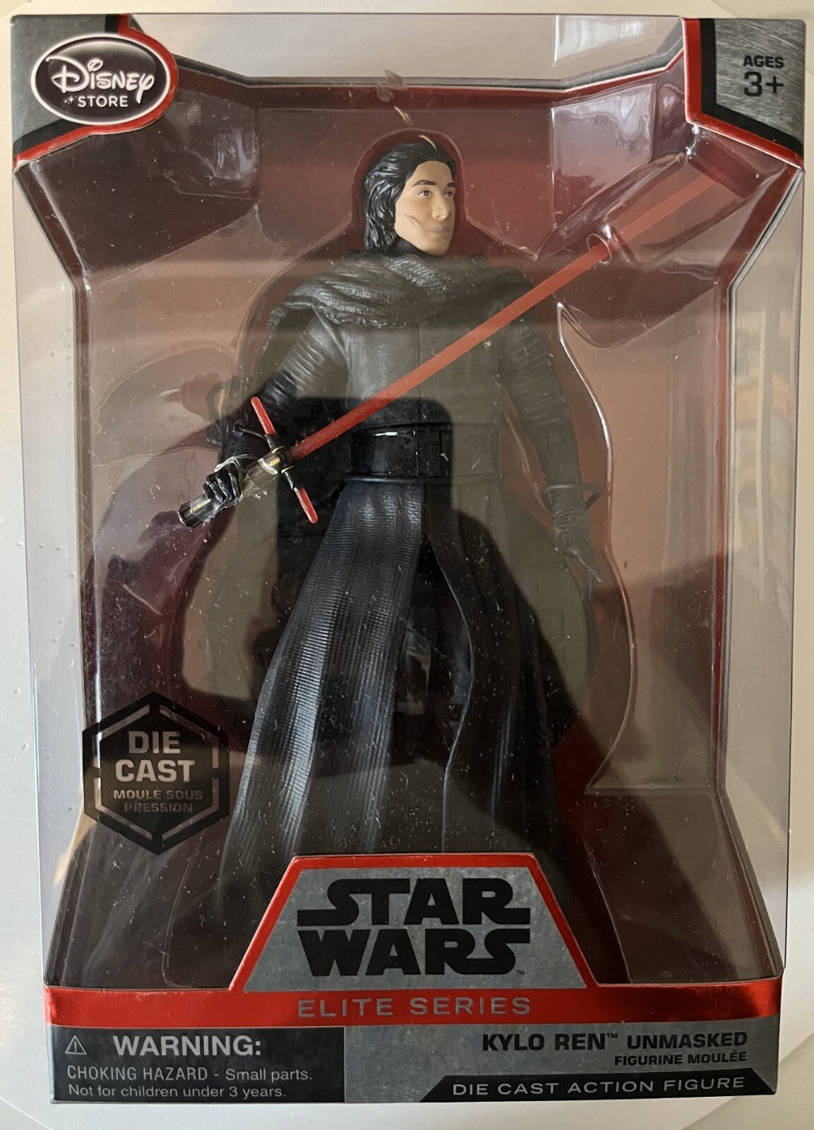 Figurine Star Wars Elite Series - Kylo Ren unmasked
