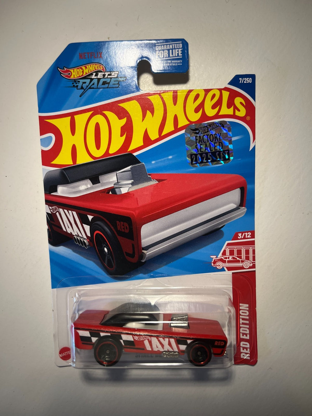 Hot Wheels Small Bloc Red Edition 3/12 Netflix Let’s Race Target Exclusive
