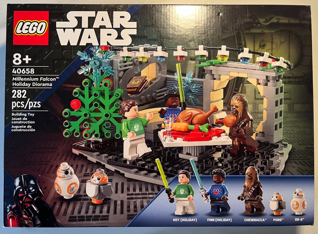 LEGO Star Wars 40658 Millennium Falcon Holiday Diorama neuf scellé