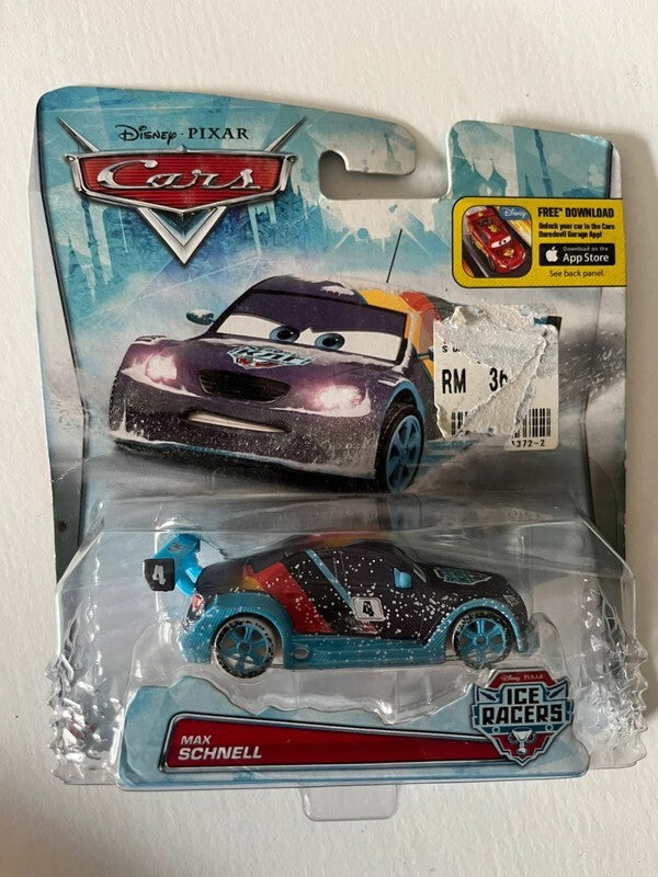 Voiture Cars Disney Pixar Max Schnell Ice Racers (rare)