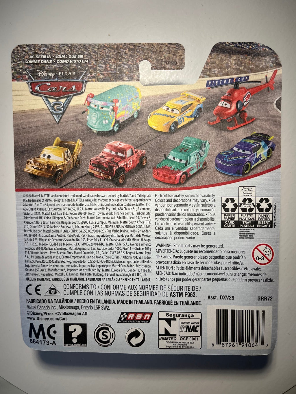Voiture Cars Disney Pixar Caleb Worley