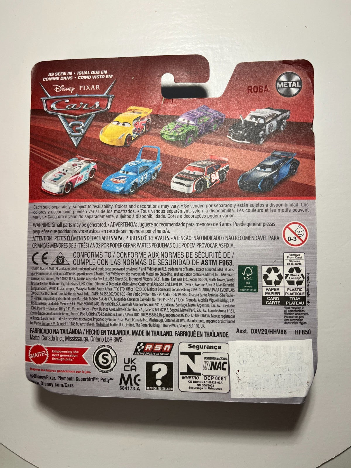 Voiture Cars Disney Pixar Sudeep with VR headset