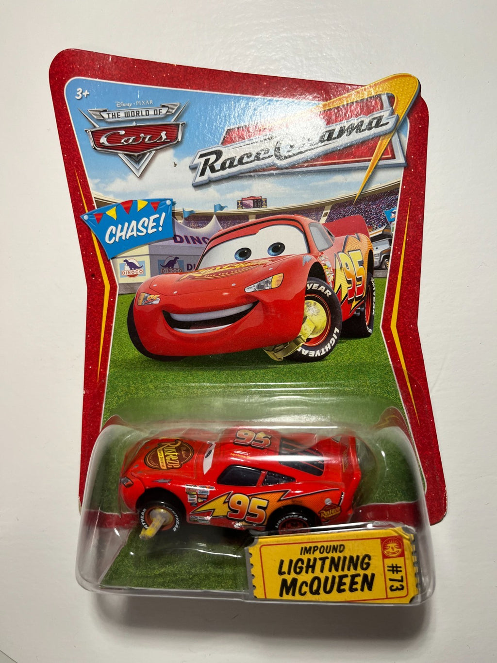 Flash McQueen Impound – édition rare Disney Pixar Cars