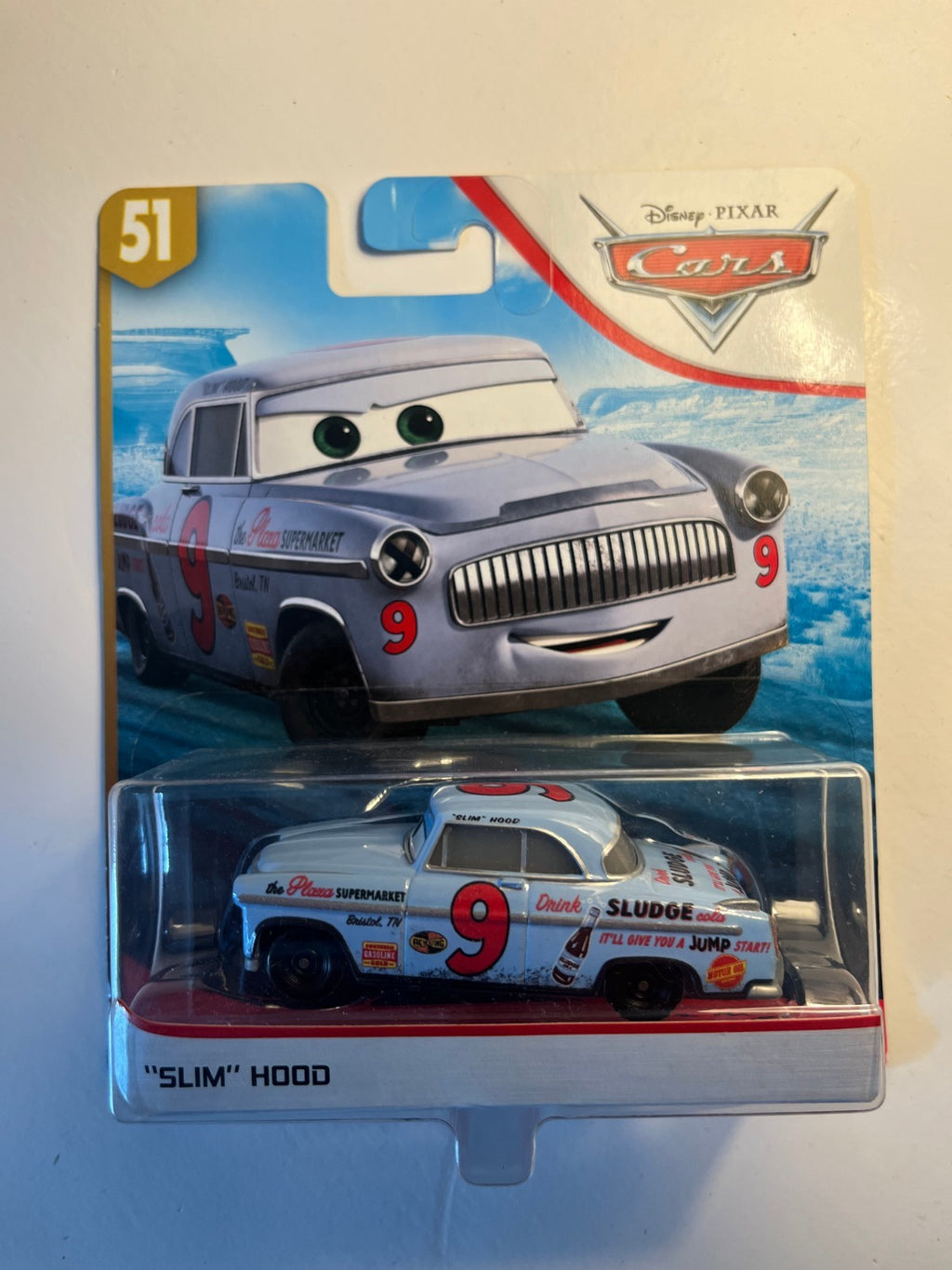Slim Hood – édition rare Disney Pixar Cars