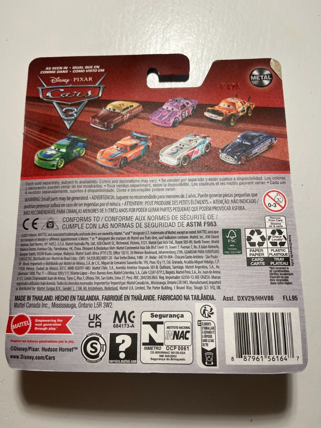 Voiture Cars Disney Pixar Duke Coulters