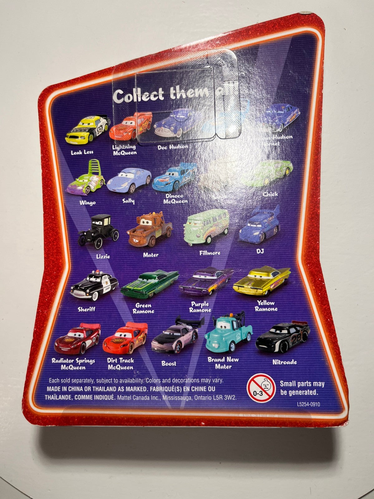 Voiture Cars Disney Pixar Shérif