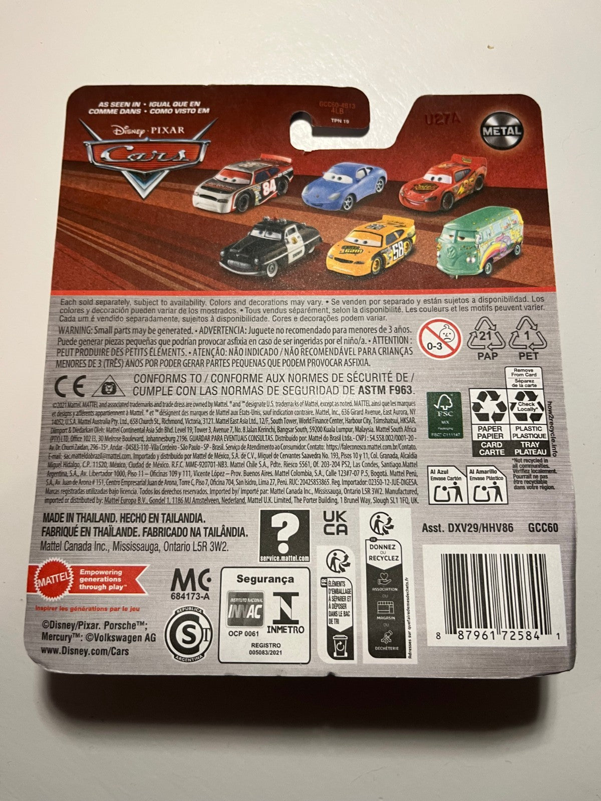 Voiture Cars Disney Pixar RPM