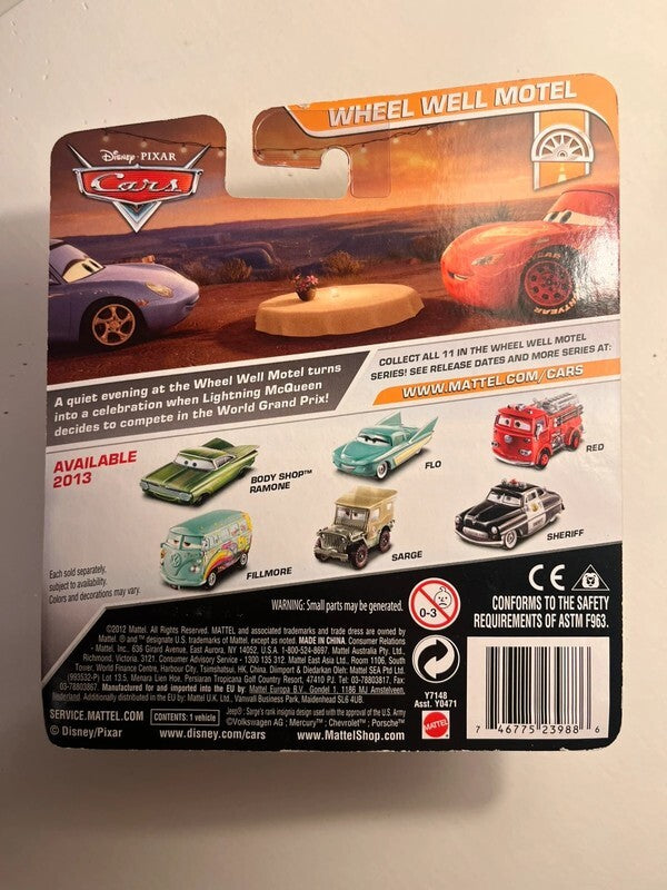 Voiture Cars Disney Pixar Ramone body shop