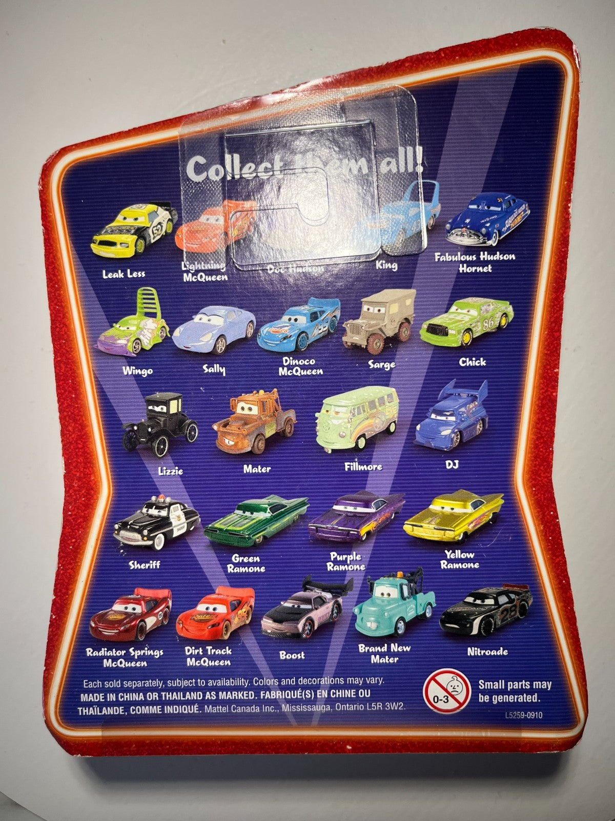 Voiture Cars Disney Pixar Wingo