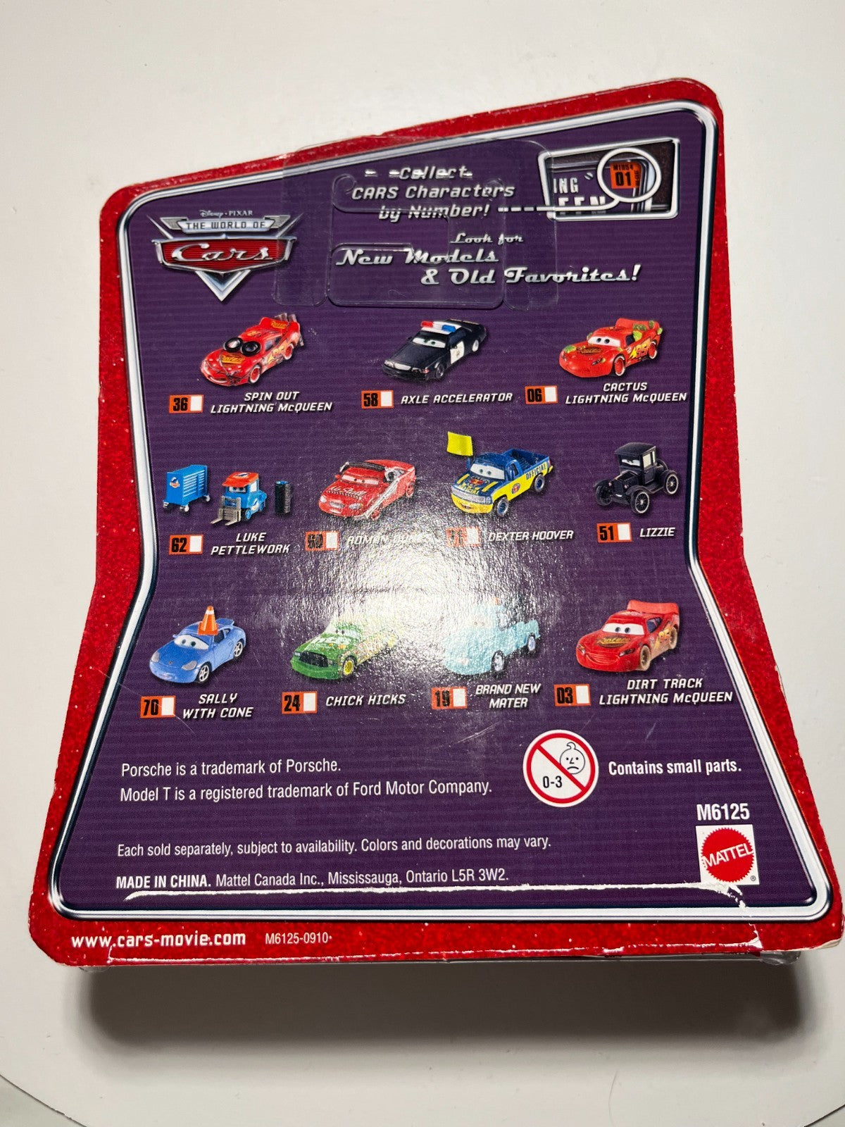 Voiture Cars Disney Pixar Dexter Hoover