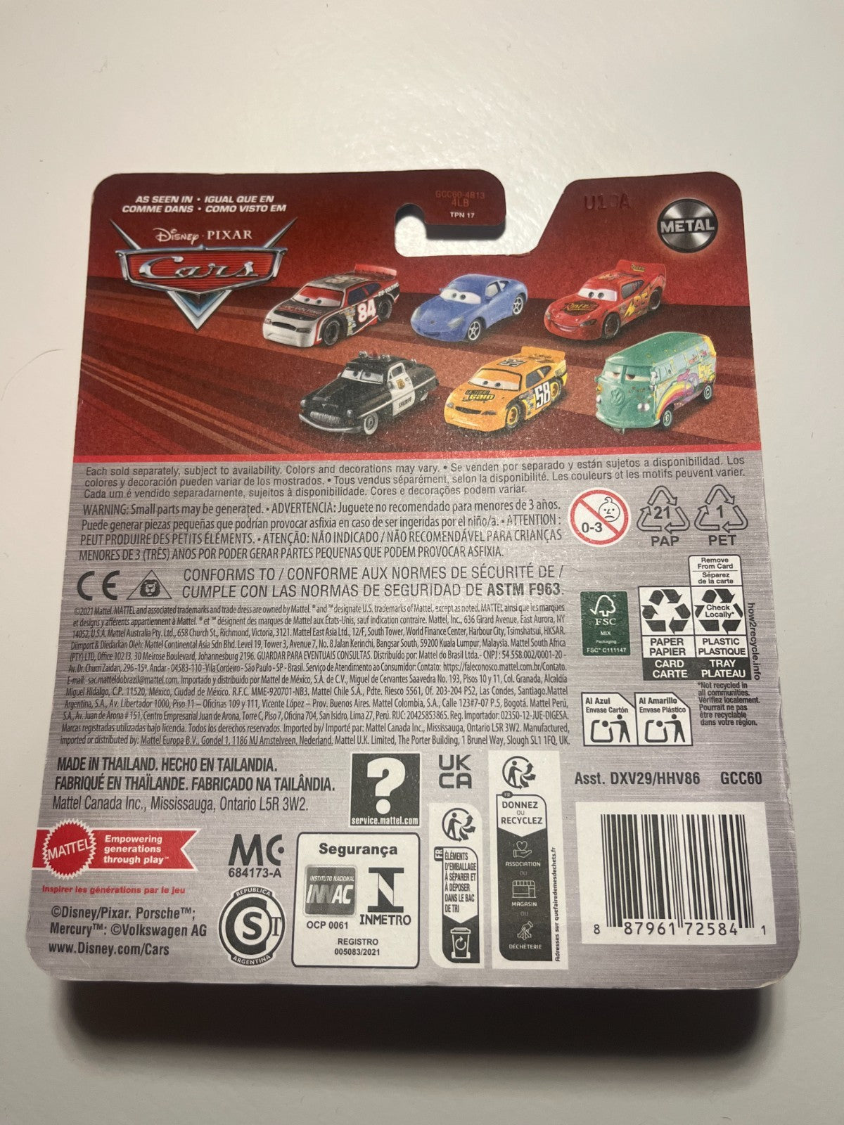 Voiture Cars Disney Pixar RPM