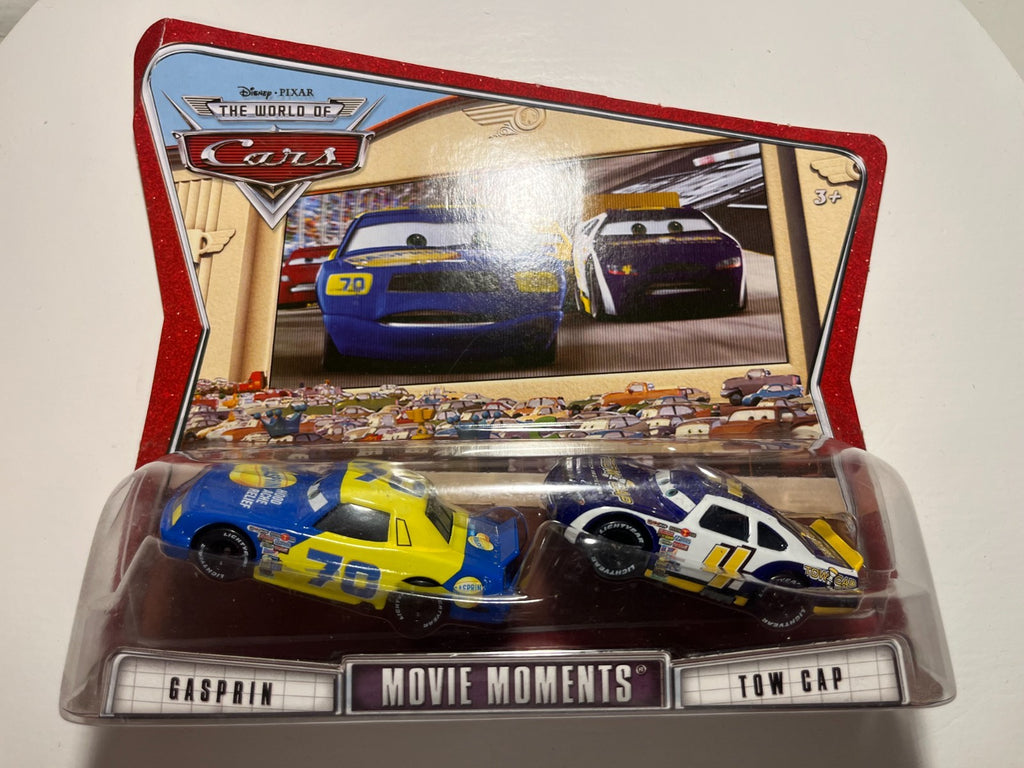 Coffret 2 Voitures Cars Disney Pixar Floyd Mulvihill + Rusty Cornfuel