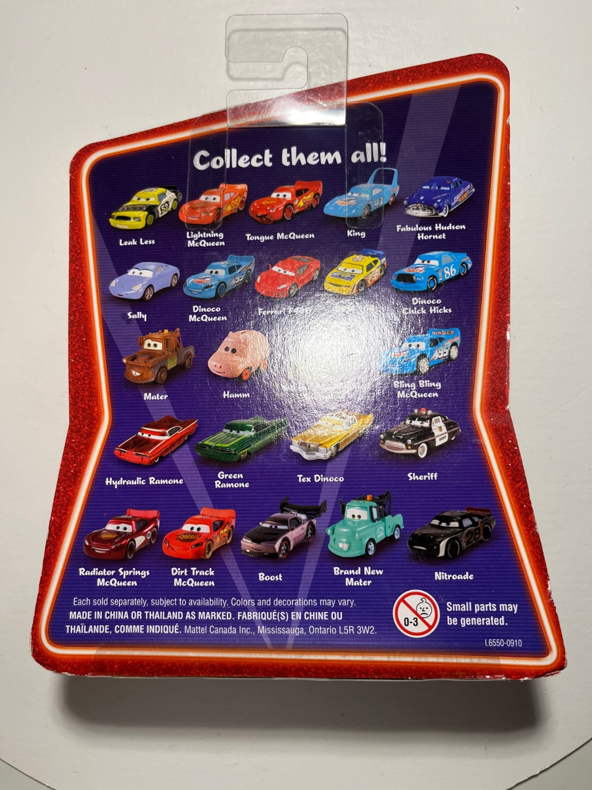 Voiture Cars Disney Pixar Flash Mcqueen bug mouth