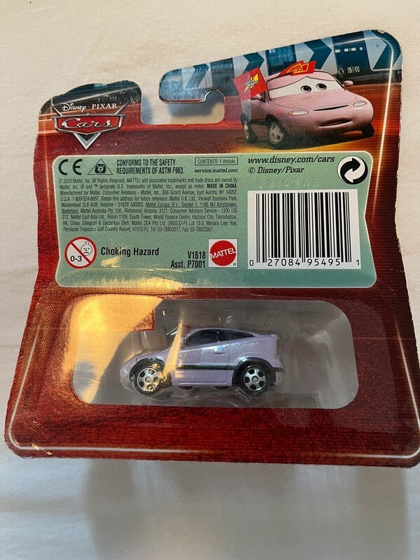 Voiture Cars Disney Pixar Wilmar Flattz avec yeux lenticulaires (rare)