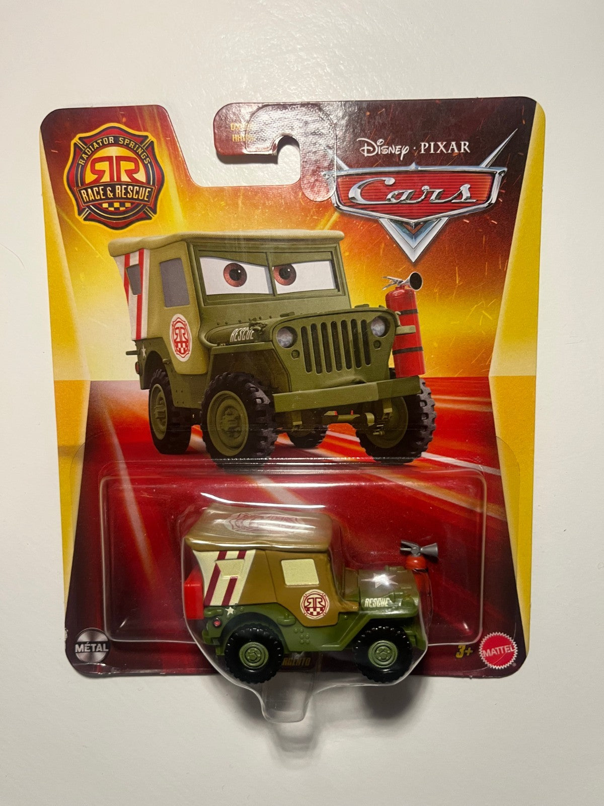 Voiture Cars Disney Pixar Sergent "Race and Rescue"
